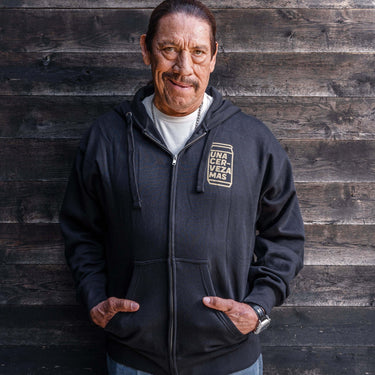 Black Zip - Up Hoodie (Trejo's Cerveza) - The Pepper Pantry (Formerly Marie Sharp's)